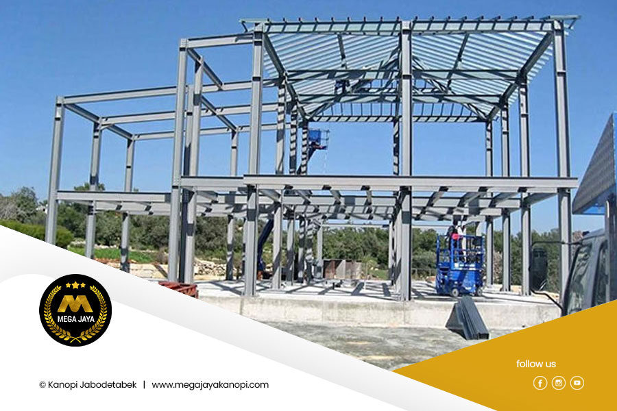 Jasa Konstruksi Gudang Baja WF Bogor